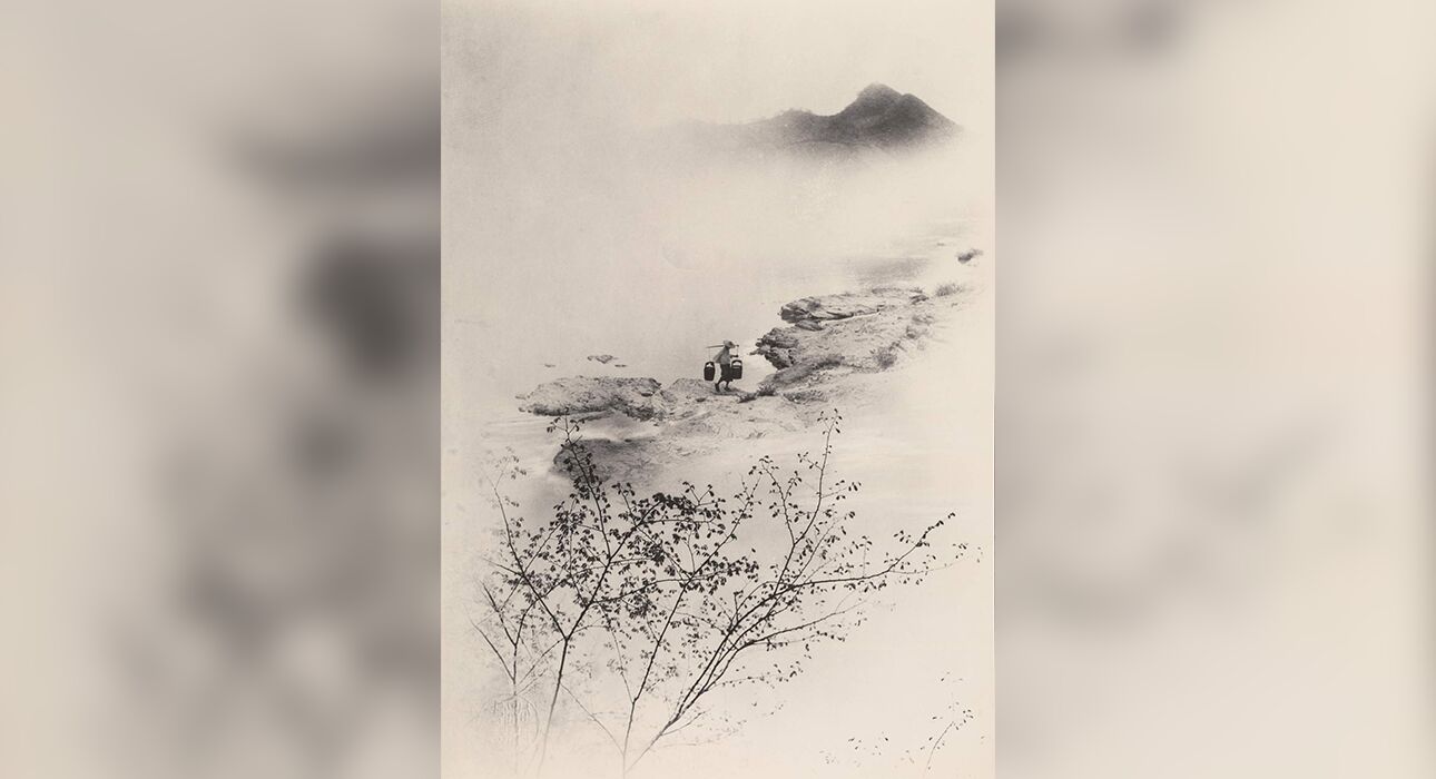 Long Chin-San Riverside Spring 1942, The Royal Photographic Society Collection at the V&A, acquired with the generous assistance of the National Lottery Heritage Fund and Art Fund © Courtesy the Estate of the Artist