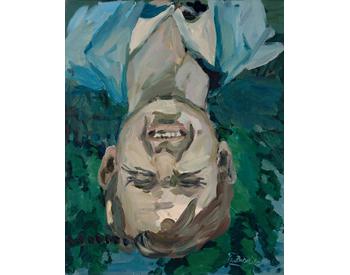 Georg Baselitz, Ralf W. - Penck - Kopfbild (Ralf W. - Penck- Head Painting), 1969