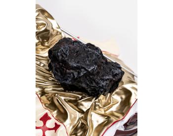 A detail from Maurizio Cattelan’s “La Nona Ora”. Photo: courtesy Avant Arte.