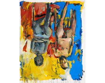 Georg Baselitz, Schlafzimmer (Bedroom), 1975